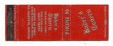 Bader's Tavern, Ste. Genevieve, MO Matchbook Cover