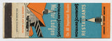 Howard Johnson's Motor Lodges and Restaurants Matchbook Cover