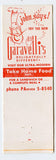 Garavelli's Restaurant, St. Louis, MO Matchbook Cover