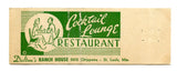 Ranch House Restaurant, St. Louis, MO Matchbook Cover