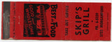 Skip's Grill, St. Louis, MO Matchbook Cover