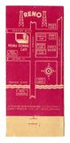 Cafe Prima Donna, Reno, NV Matchbook Cover