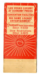 Stardust, Las Vegas, NV Matchbook Cover