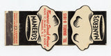 Manero's Famous Steak House, Paramus, NJ Matchbook Cover