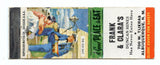 Frank & Clara's Restaurant, Albuquerque, NM Matchbook Cover