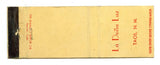 La Dona Luz, Taos, NM Matchbook Cover