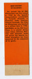Hacienda Dining Rooms, Old Albuquerque, NM Matchbook Cover