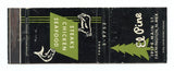 El Pine Restaurant, Farmington, NM Matchbook Cover