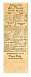 La Placita Dining Rooms, Old Albuquerque, NM Matchbook Cover