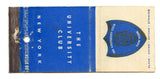 University Club, New York City, NY Matchbook Cover