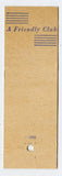 Downtown Athletic Club, New York, NY Matchbook Cover