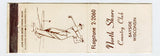 North Shore Country Club, Bayside, WI Matchbook Cover