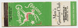 Men's Garden Club of Libertyville-Mundelein, IL Matchbook Cover