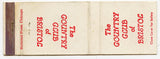 Country Club of Bristol, TN Matchbook Cover