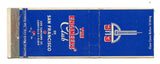 Engineers' Club of San Francisco, CA Matchbook Cover