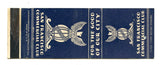 San Francisco Commercial Club, San Francisco, CA Matchbook Cover
