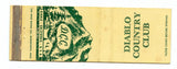 Diablo Country Club, Diablo, CA Matchbook Cover