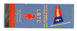 La Jolla Beach and Tennis Club, La Jolla, CA Matchbook Cover