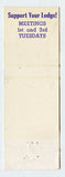 Elks Club No. 299, Sheboygan, WI Matchbook Cover