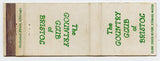 Country Club of Bristol, Bristol, TN Matchbook Cover