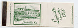 Louisville Country Club, Louisville, KY Matchbook Cover