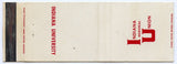 Indiana Memorial Union, Indiana University Matchbook Cover