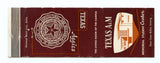 Texas A & M Memorial Student Center Matchbook Cover