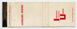 Indiana University Memorial Union Matchbook Cover