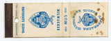 Milwaukee University School, Milwaukee, WI Matchbook Cover