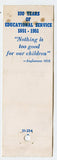Milwaukee University School, Milwaukee, WI Matchbook Cover