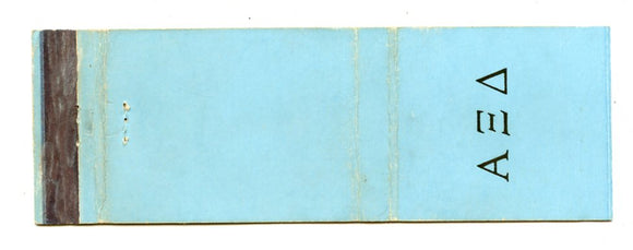 Alpha Xi Delta Matchbook Cover