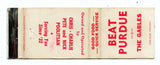 Gables Restaurant, Bloomington, IN Matchbook Cover