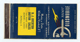 R. J. Overton Motor Sales, McHenry, IL Matchbook Cover