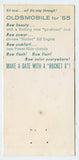 Nelson Motor Sales, Highland Park, IL Matchbook Cover