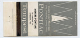 Meyers Pontiac, Plymouth, WI Matchbook Cover