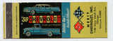 Merit Chevrolet, Chicago, IL Matchbook Cover