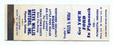 Steve Willis Motors, Inc., Plymouth, IN Matchbook Cover