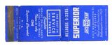 Superior Chevrolet, Indianapolis, IN Matchbook Cover