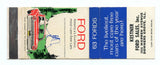 Kestner Ford Sales, Inc., Downers Grove, IL Matchbook Cover