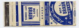 Roy L. Braun for City Council Matchbook Cover