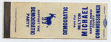 Milton Michael for Commissioner, Bartholomew County, IN Matchbook Cover