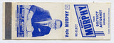 Roger P. Murphy for District Attorney, Waukesha, WI Matchbook Cover