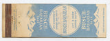 Busch Bavarian Beer Matchbook Cover
