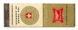 Miller High Life Beer Matchbook Cover