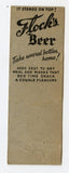 Flock Brewing Co., Williamsport, PA Matchbook Cover