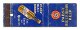 Pabst Blue Ribbon Beer Matchbook Cover