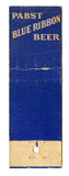 Pabst Blue Ribbon Beer Matchbook Cover