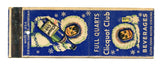 Clicquot Club Matchbook Cover
