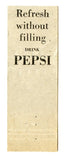 Pepsi-Cola Matchbook Cover
