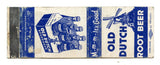 Old Dutch Root Beer Matchbook Cover